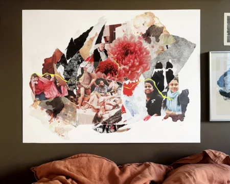 collage collab bethany makes poetry 1 bloomers 60x80 marque feministe