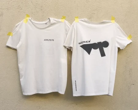 t shirt adelphite packshot womaen lancement marque feministe